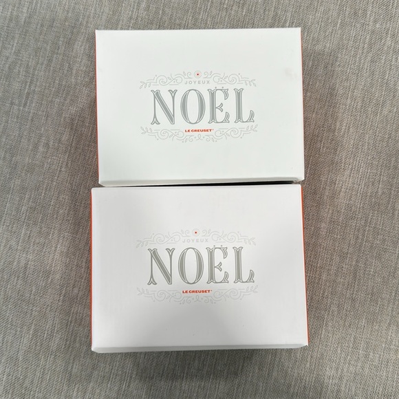 🎅🏽🎄 NWT! Set of Two Le Creuset Holiday Mugs and Le Creuset Tote! - Picture 6 of 13